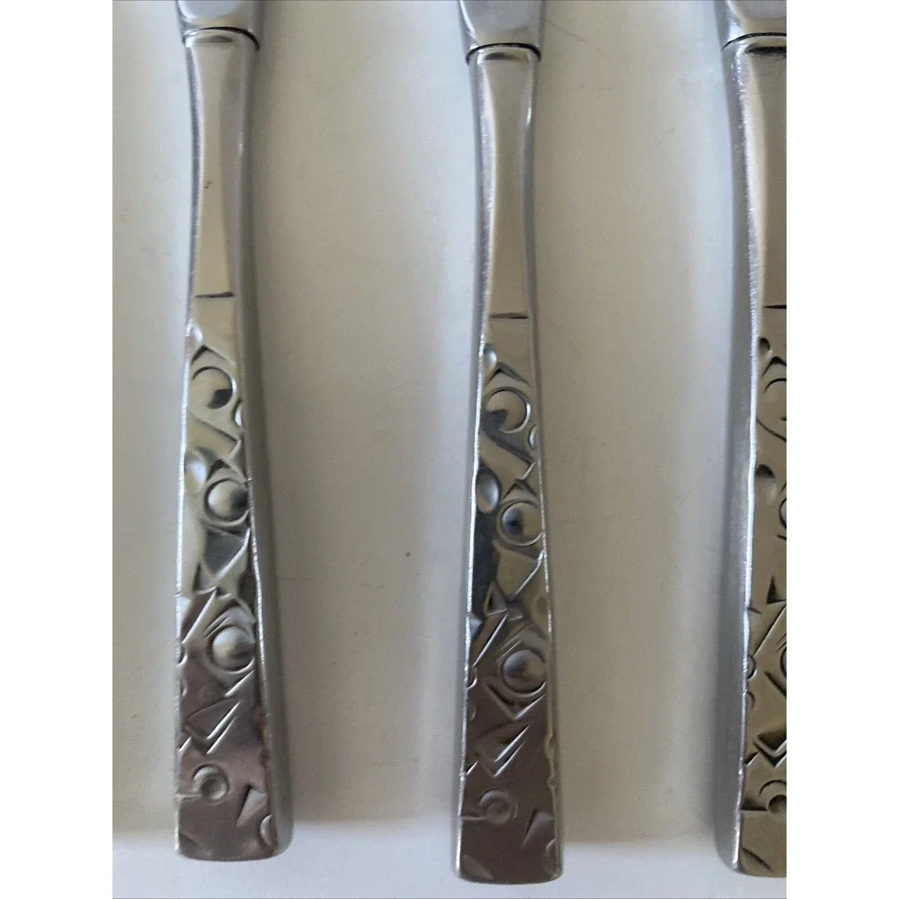 5 Dinner Knives Hollow 1847 Rogers IS International NAVAHO Stainless 8 7/8